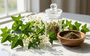 Hautpflege mit Naturkräutern: Die Wirkung von Efeu und Seifenkraut
